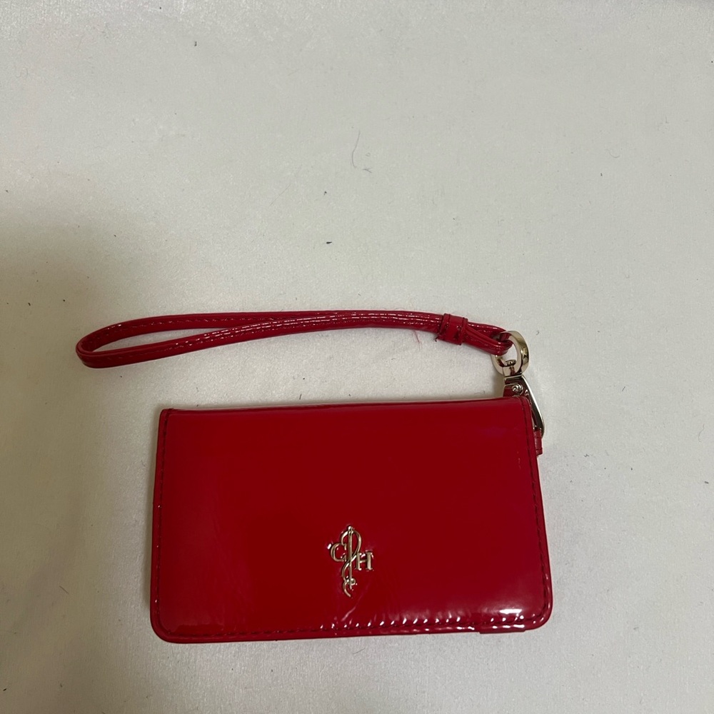 Cole Haan Red Key & Card Holder
